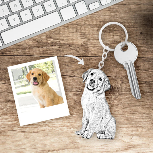 PetJingle - Life-Like Personalised Dog Keychain