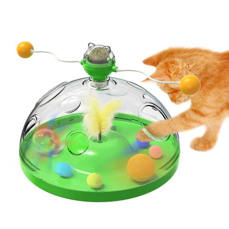 WhirlPlay - Windmill Interactive Multifunctional Cat Teaser Toy